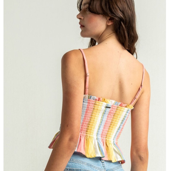 NWT Billabong Keep Your Cool Crop Cami - Picture 4 of 8